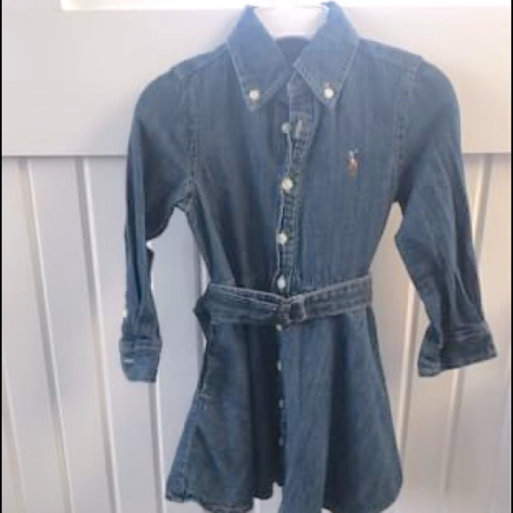 Ralph Lauren 2t denim dress
